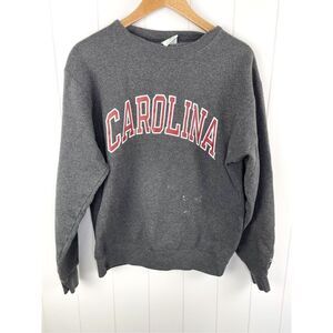 Champion USC Carolina Crewneck Grey‎ Sweatshirt Pullover Vintage 90s Y2K Size M